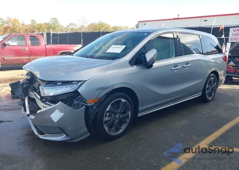 2024 Honda Odyssey Elite z USA, uszkodzony, nr VIN 5FNRL6H9XRB014328